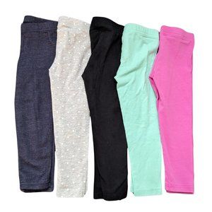 Carter's 3T Leggings/ 5 pairs